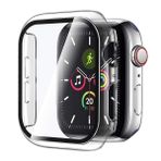 Microsonic Apple Watch Series 8 41 mm Şeffaf Clear Premium Slim Watch Band Kılıf