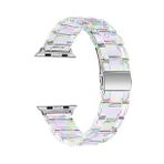 Microsonic Apple Watch Series 8 41 mm Stainless Transparent Clear Çok Renkli Kordon