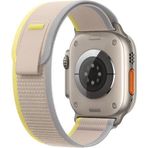 Microsonic Apple Watch Series 8 45 mm Bej Trail Loop Kordon