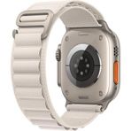 Microsonic Apple Watch Series 8 Alpine Loop Bej 41 mm Kordon