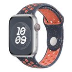 Microsonic Apple Watch Series 9 45 mm Flame Sport Band Lacivert Kordon