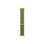 Microsonic Apple Watch Series 9 45 mm Hasırlı Woven Sport Loop Koyu Yeşil Kordon
