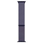 Microsonic Apple Watch Series 9 45 mm Hasırlı Woven Sport Loop Lacivert Kordon