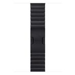 Microsonic Apple Watch Series 9 45 mm Siyah Link Bracelet Band Kordon
