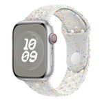 Microsonic Apple Watch Ultra 2 Flame Sport Band Beyaz Kordon