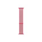 Microsonic Apple Watch Ultra 2 Hasırlı Woven Sport Loop Pembe Kordon