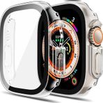 Microsonic Apple Watch Ultra 2 Kılıf Clear Premium WatchBand Şeffaf
