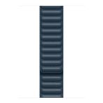 Microsonic Apple Watch Ultra 2 Leather Link Band Lacivert Kordon