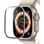 Microsonic Apple Watch Ultra 3 Tam Kaplayan Cam Ekran Koruyucu V2 Gümüş
