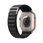 Microsonic Apple Watch Ultra Alpine Loop Siyah Kordon