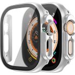 Microsonic Apple Watch Ultra Kılıf Matte Premium WatchBand Gümüş