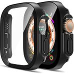 Microsonic Apple Watch Ultra Kılıf Matte Premium WatchBand Siyah