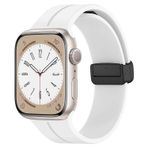 Microsonic Apple Watch Ultra Ribbon Line Beyaz Kordon