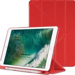 Microsonic CS110-SMRT-2IN1-ID-9.7-2018-KRZ Apple iPad 9.7 İnç 2018 A1893 Smart Case Ve Arka Kırmızı Kılıf