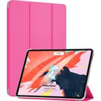 Microsonic CS150-PMB Apple İpad Pro 12.9 İnç 2018 A1876 360 Dönerli Stand Deri Pembe Kılıf
