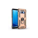 Microsonic CS220-GLD Samsung Galaxy S8 Plus Military Ring Holder Gold Kılıf