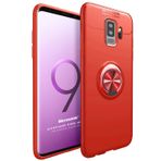Microsonic CS220-KRZ Samsung Galaxy S9 Plus Military Ring Holder Kırmızı Kılıf