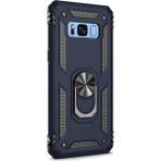 Microsonic CS220-LCV Samsung Galaxy S8 Plus Military Ring Holder Lacivert Kılıf