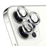 Microsonic Ekran Koruyucu Apple iPhone 15 Pro Max için Tekli Kamera Lens Koruma Camı Gümüş [iPhone 15 Pro Max ile Uyumlu Ekran Koruyucu - Gümüş]