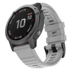 Microsonic Garmin Fenix 7 Sapphire Solar Quick Fit Strap Band Gri Kordon