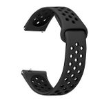 Microsonic Garmin Forerunner 245 Rainbow Sport Band Kordon Siyah Kordon