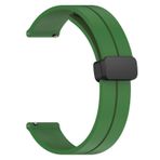 Microsonic Garmin Forerunner 245 Ribbon Line Yeşil Kordon