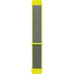 Microsonic Garmin Forerunner 55 Hasırlı Woven Sport Loop Sarı Kordon