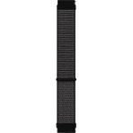 Microsonic Garmin Forerunner 55 Hasırlı Woven Sport Loop Siyah Kordon