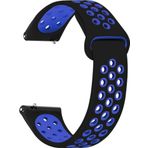 Microsonic Garmin Venu 2 Rainbow Gently Band Siyah Mavi Kordon