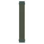 Microsonic Garmin Vivoactive 3 Braided Solo Loop Band Koyu Yeşil 155 mm Medium Kordon