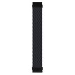 Microsonic Garmin Vivoactive 3 Braided Solo Loop Band Siyah 155 mm Medium Kordon