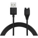 Microsonic Garmin Vivoactive 3 Manyetik USB Şarj Kablosu Siyah