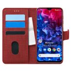 Microsonic General Mobile GM 20 Pro Fabric Book Wallet Kırmızı Cep Telefon Kılıfı