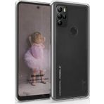 Microsonic General Mobile GM 21 Pro Transparent Soft Beyaz Cep Telefon Kılıfı
