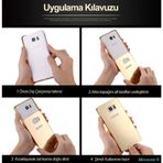 Microsonic HTC M8S Luxury Mirror Siyah Kılıf