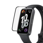 Microsonic Huawei Band 10 Tam Kaplayan Nano Cam Ekran Koruyucu Siyah [Band 10 ile Uyumlu Ekran Koruyucu - Siyah]