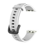 Microsonic Huawei Band 6 için Kordon Silicone Sport Band Beyaz [Band 6 ile Uyumlu Kordon - Beyaz]