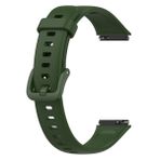 Microsonic Huawei Band 7 Silicone Sport Band Koyu Yeşil Kordon