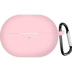 Microsonic Huawei Freebuds Pro 3 Askılı Mat Silikon Pembe Kılıf
