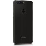Microsonic Huawei Honor 8 Transparent Soft Beyaz Şeffaf Kılıf