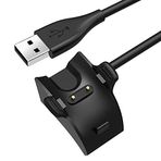 Microsonic Huawei Honor Band 5 için Manyetik USB Şarj Kablosu Siyah [Honor Band 5 ile Uyumlu Şarj Kablosu - Siyah]