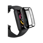 Microsonic Huawei Honor Band 6 360 Full Round Soft Silicone Siyah Kılıf