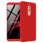 Microsonic Huawei Mate 10 Lite Double Dip 360 Protective Kırmızı Kılıf