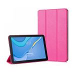 Microsonic Huawei MatePad T10S Slim Translucent Back Smart Cover Pembe Tablet Kılıfı