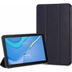 Microsonic Huawei MatePad T10S Slim Translucent Back Smart Cover Siyah Tablet Kılıfı