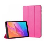 Microsonic Huawei MatePad T8 8'' Kılıf Slim Translucent Back Smart Cover Pembe