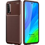 Microsonic Huawei P Smart 2021 Legion Series Kahverengi Cep Telefonu Kılıfı