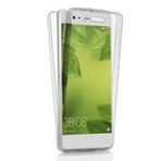 Microsonic Huawei P10 Plus 6 tarafı tam full koruma 360 Clear Soft Şeffaf Kılıf