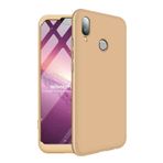 Microsonic Huawei P20 Lite Double Dip 360 Protective Gold Kılıf
