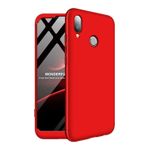 Microsonic Huawei P20 Lite Double Dip 360 Protective Kırmızı Kılıf